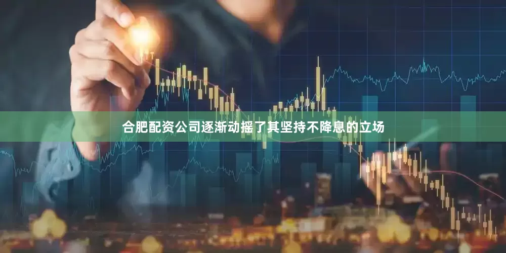 合肥配资公司逐渐动摇了其坚持不降息的立场